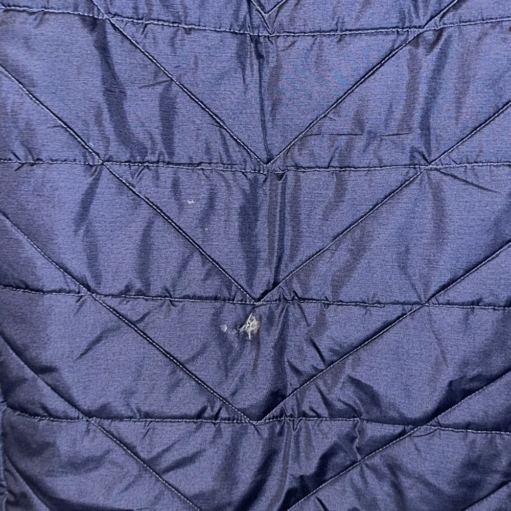 Pacific Trail Kids Small (8) Navy Jacket with Hood Puffer Quilted Lined